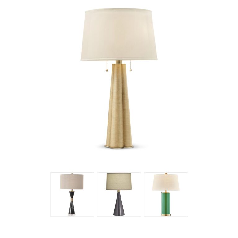 Theodore Alexander Origins Sesame Finish Table Lamp II