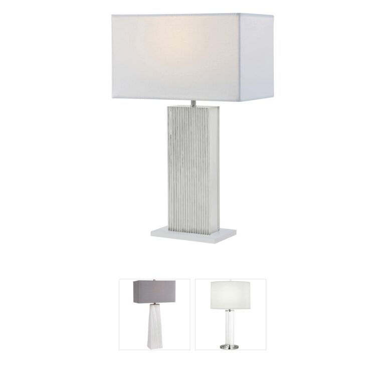 Theodore Alexander Simon Nickel Plated Table Lamp