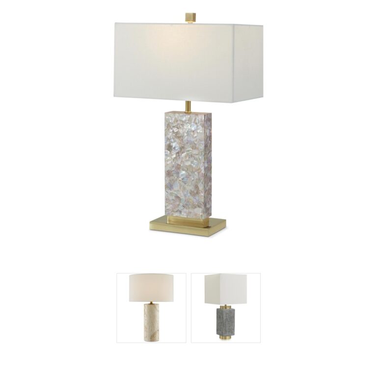 Theodore Alexander Viola Sculptural Table Lamp