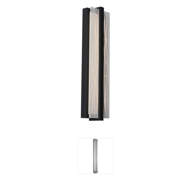 AFX Gallery LED Wall Sconce with Artistic Glass