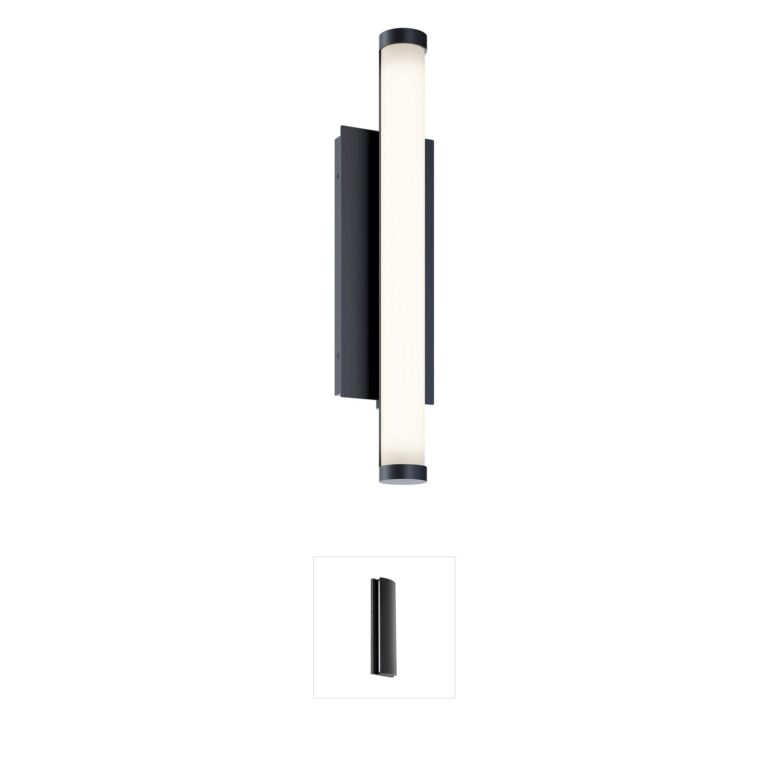 AFX Path 24" LED Outdoor Sconce - Black Aluminum