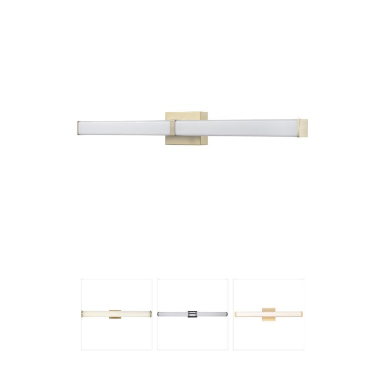 Millennium Lighting Tron 36-Inch Modern Gold LED Vanity Light