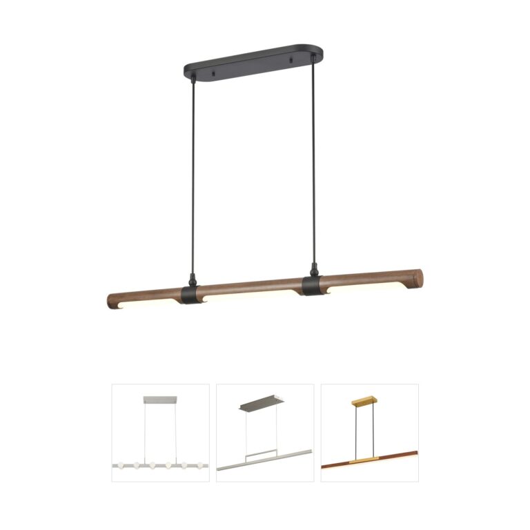 Atlas Lighting & Home Wyatt Integrated LED Linear Chandelier