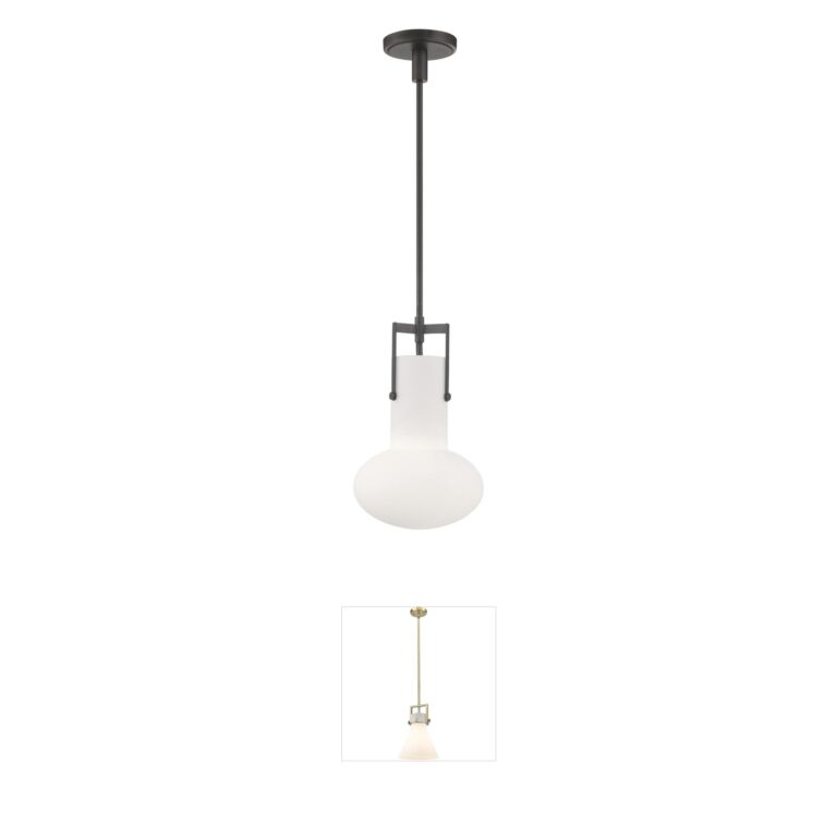 Atlas Lighting & Home Izel Oil Rubbed Bronze Gourd Pendant