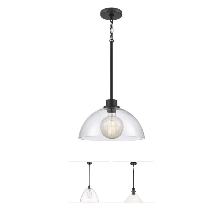 Atlas Lighting & Home Julian Handblown Glass Dome Pendant