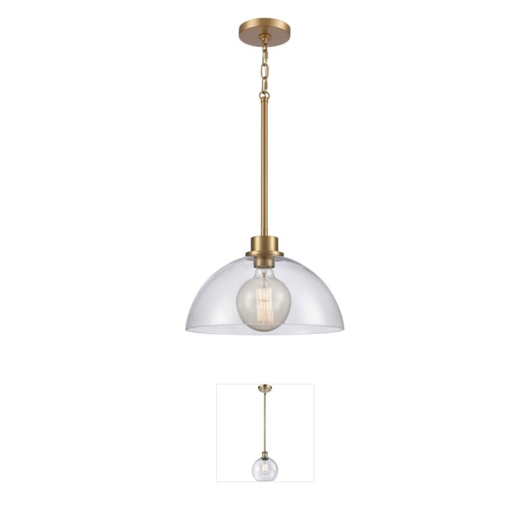 Atlas Lighting & Home Julian Handblown Glass Dome Pendant
