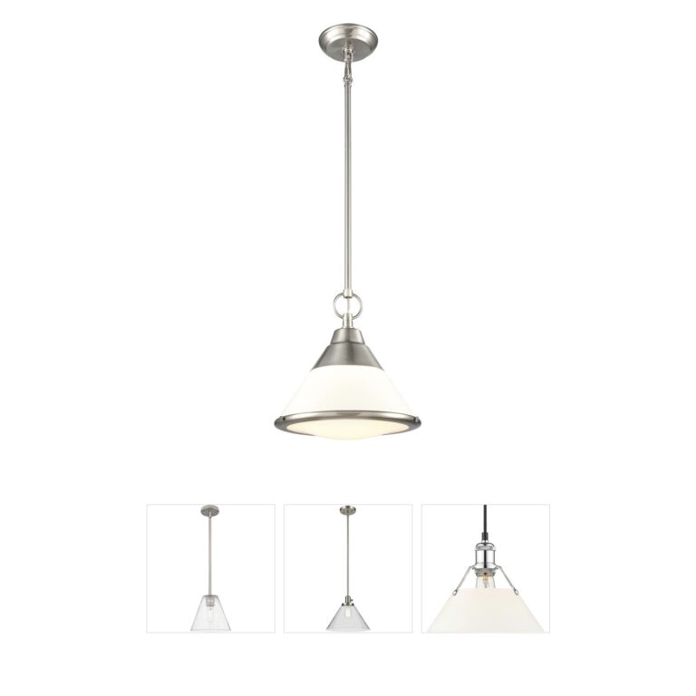 Atlas Lighting & Home Sven Etched Glass Pendant