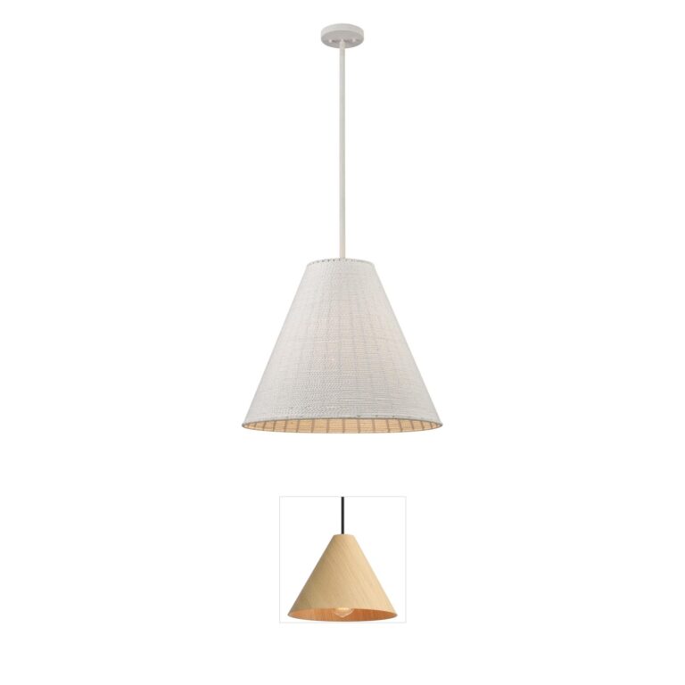 Atlas Lighting & Home Sophie Hand-Wrapped Paper Rope Pendant