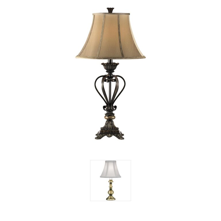 Atlas Lighting & Home Lyon Bronze Iron Table Lamp