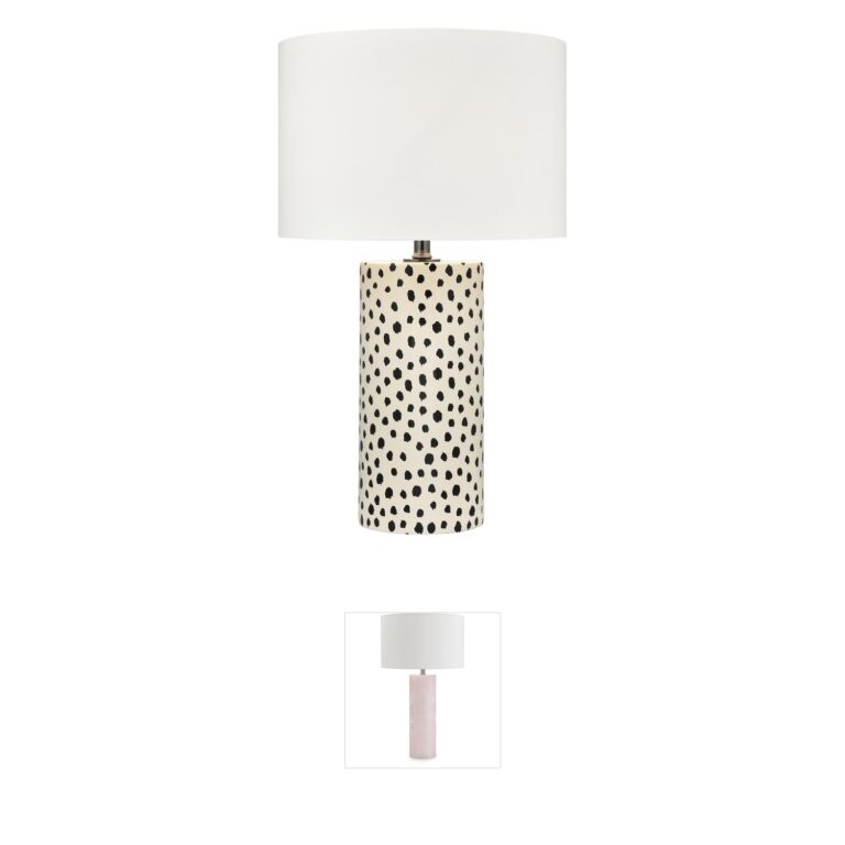 Atlas Lighting & Home Signe 26-Inch Earthenware Ceramic Table Lamp