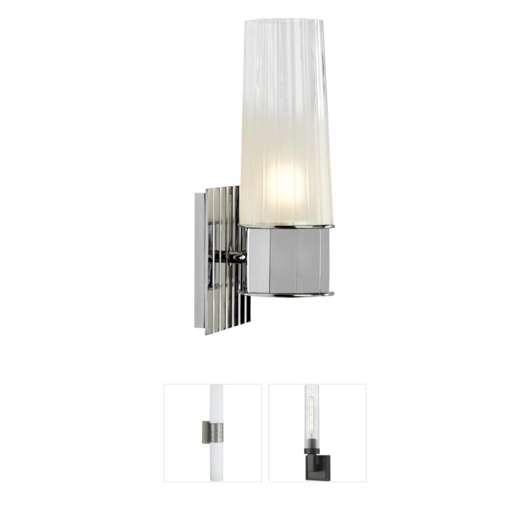 Atlas Lighting & Home Icycle Chrome Steel Wall Sconce