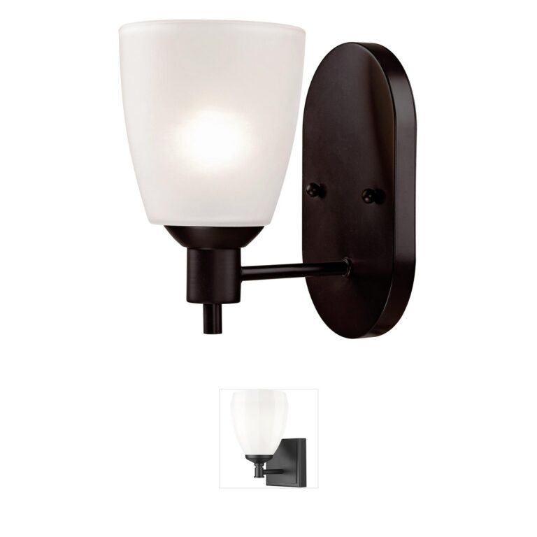 Atlas Lighting & Home Jackson Frosted Glass Sconce