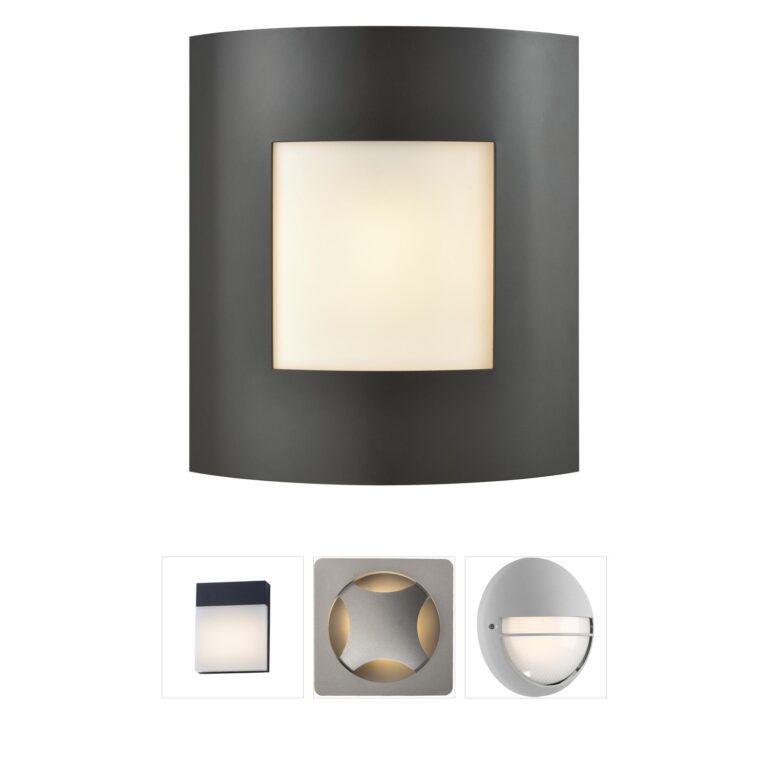 Atlas Lighting & Home Bella Oil Rubbed Bronze Metal Outdoor Wall Sconce