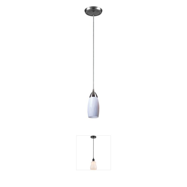 Atlas Lighting & Home Milan Art Glass Mini Pendant