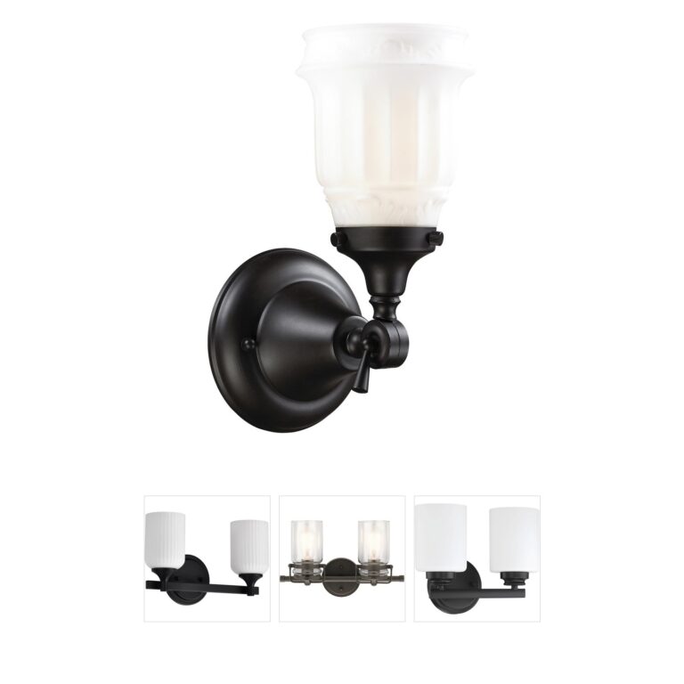 Atlas Lighting & Home Quinton Parlor Oil Rubbed Bronze Sconce
