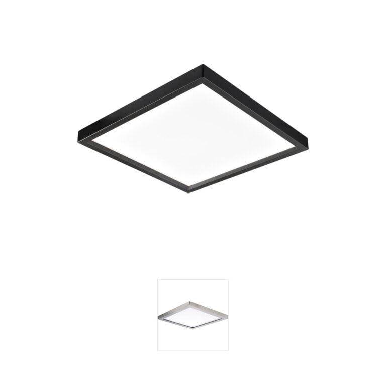 Atlas Lighting & Home Titan Square Integrated LED Flush Mount