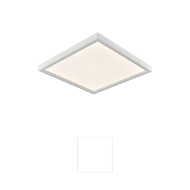 Atlas Lighting & Home Titan Square Integrated LED Flush Mount