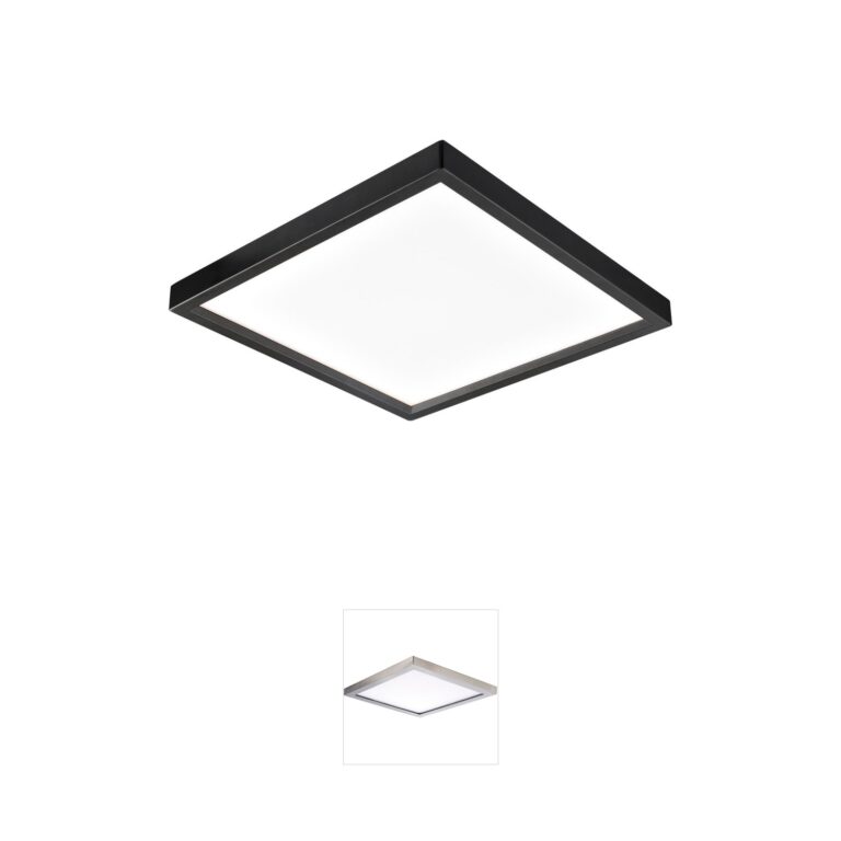 Atlas Lighting & Home Titan Square LED Flush Mount