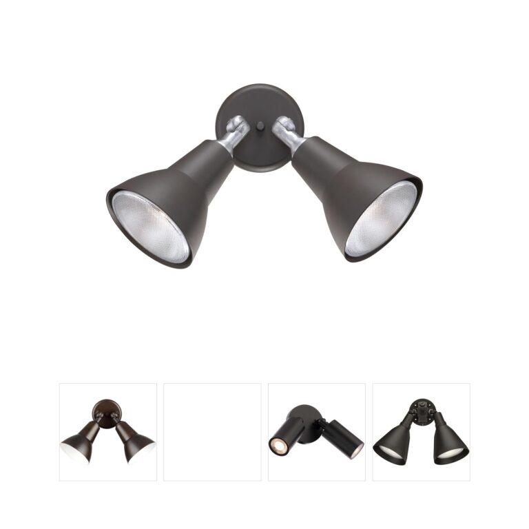 Atlas Lighting & Home Daley Black Metal Outdoor Wall Sconce