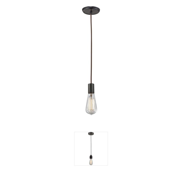 Atlas Lighting & Home Menlow Park Metal Mini Pendant