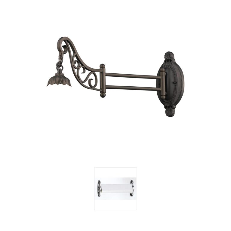 Atlas Lighting & Home Mix-N-Match Tiffany Bronze Metal Wall Sconce