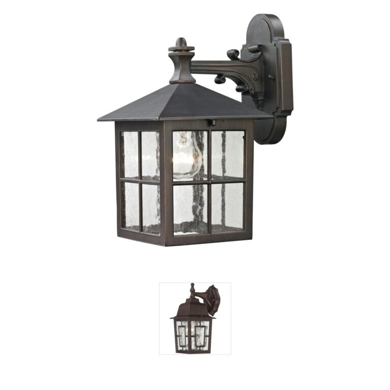 Atlas Lighting & Home Shaker Heights Hazelnut Bronze Outdoor Sconce