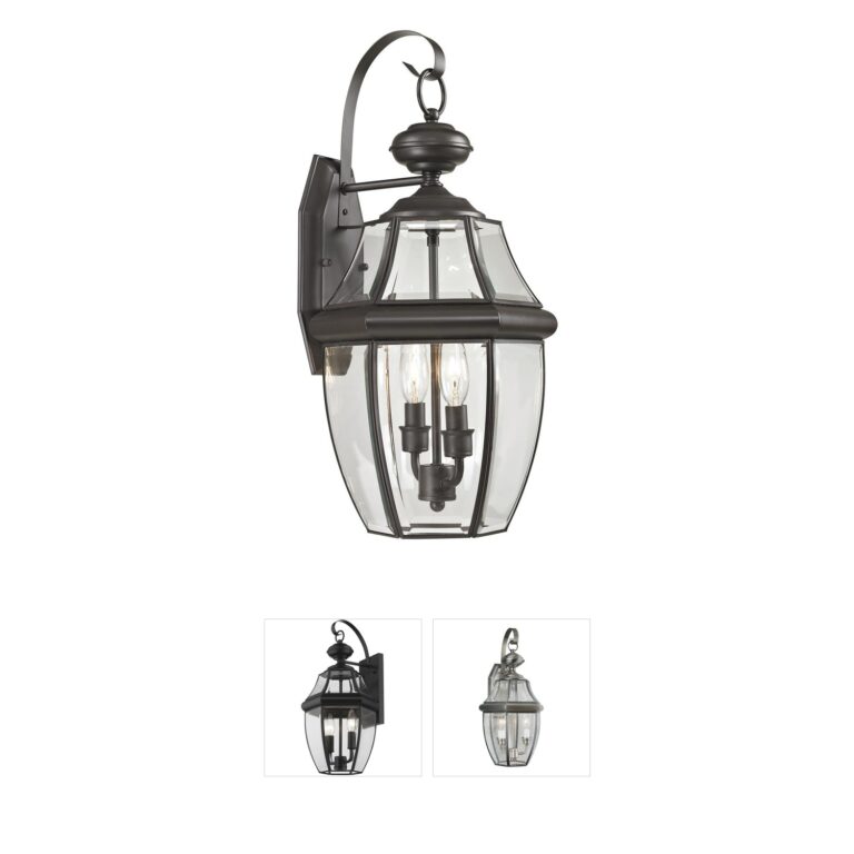 Atlas Lighting & Home Ashford Oil Rubbed Bronze Outdoor Sconce