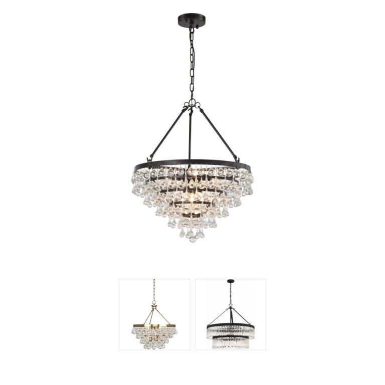 Atlas Lighting & Home Ramira 6-Light Bronze Chandelier