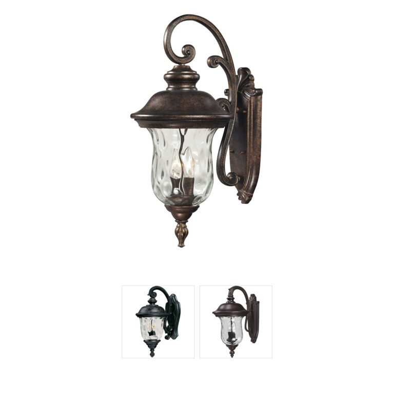 Atlas Lighting & Home Lafayette Regal Bronze Outdoor Wall Sconce