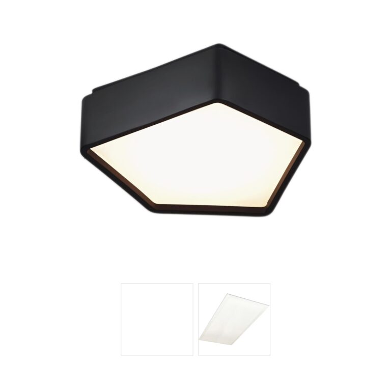 Atlas Lighting & Home Fenway Integrated LED Steel Flush Mount