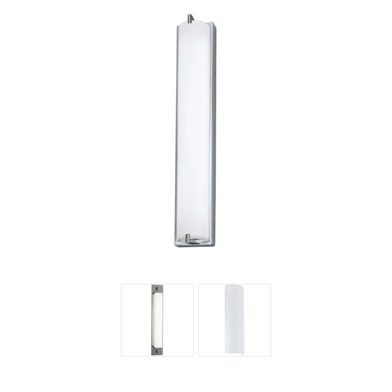 Atlas Lighting & Home Alto 24-Inch Chrome Integrated LED Sconce