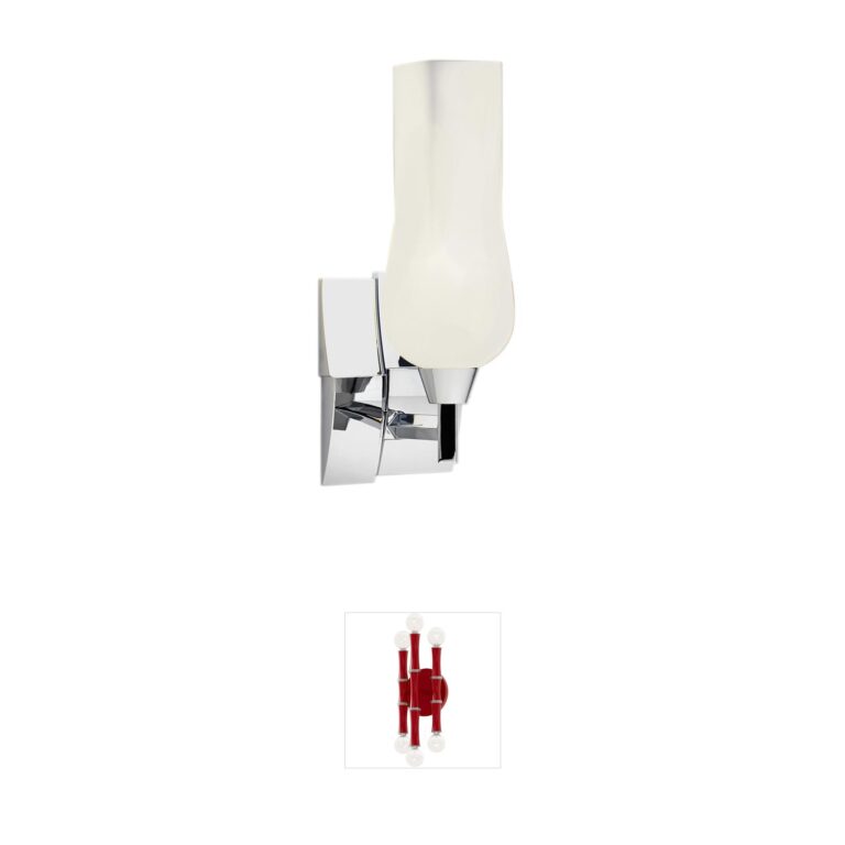 Atlas Lighting & Home Fleur Brass Candlestick Wall Sconce