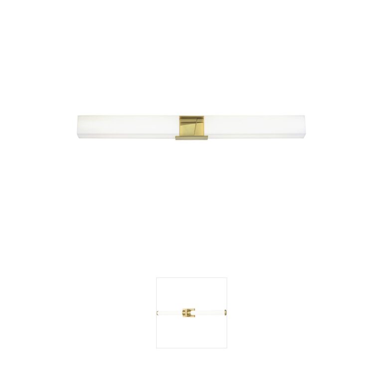 Atlas Lighting & Home Artemis Integrated LED Steel Vanity Light