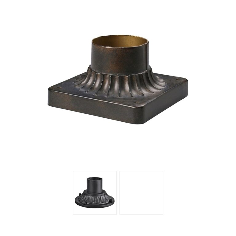 Atlas Lighting & Home Outdoor Accessories Hazelnut Bronze Steel Pier Mount