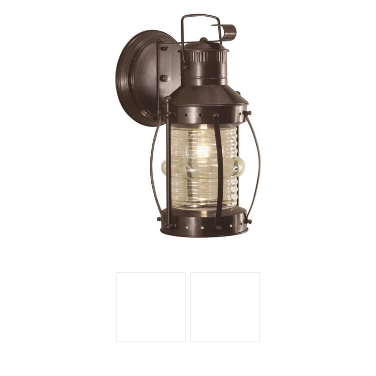 Atlas Lighting & Home Seafarer Bronze Brass Outdoor Sconce