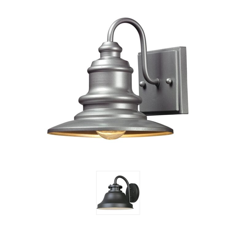Atlas Lighting & Home Marina Aluminum Outdoor Wall Sconce