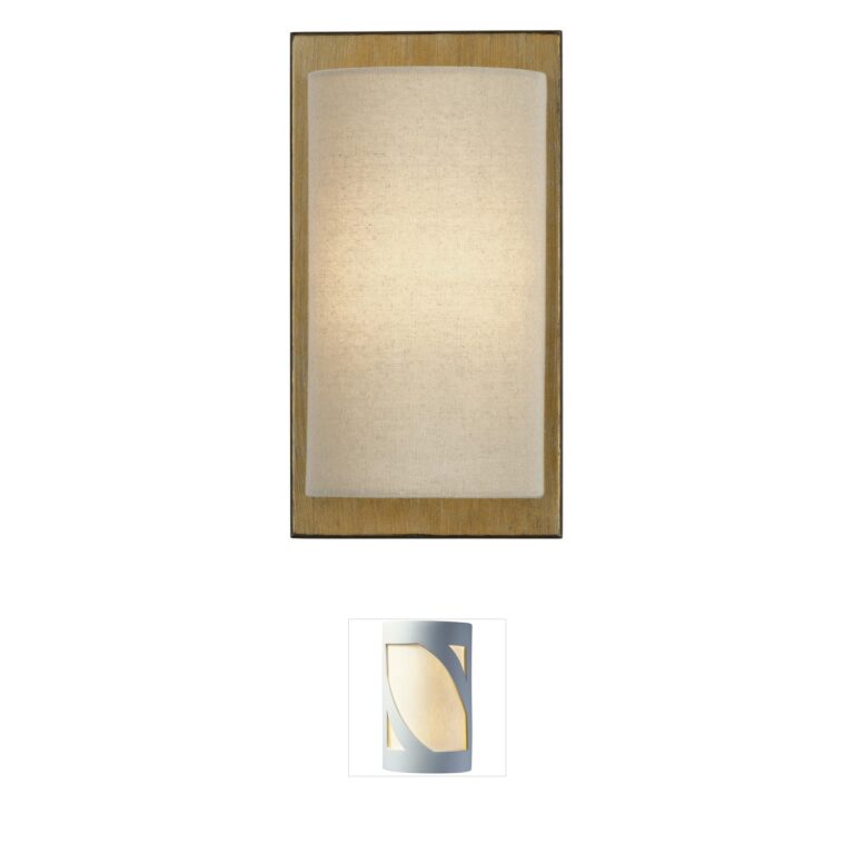 Livex Lighting Bellingham Antique Gold Leaf Wall Sconce