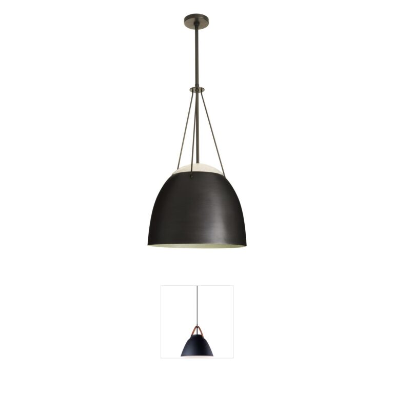 Arteriors Leda Alabaster Dome Pendant