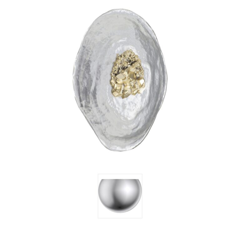 Arteriors Nome Rippled Glass LED Wall Sconce