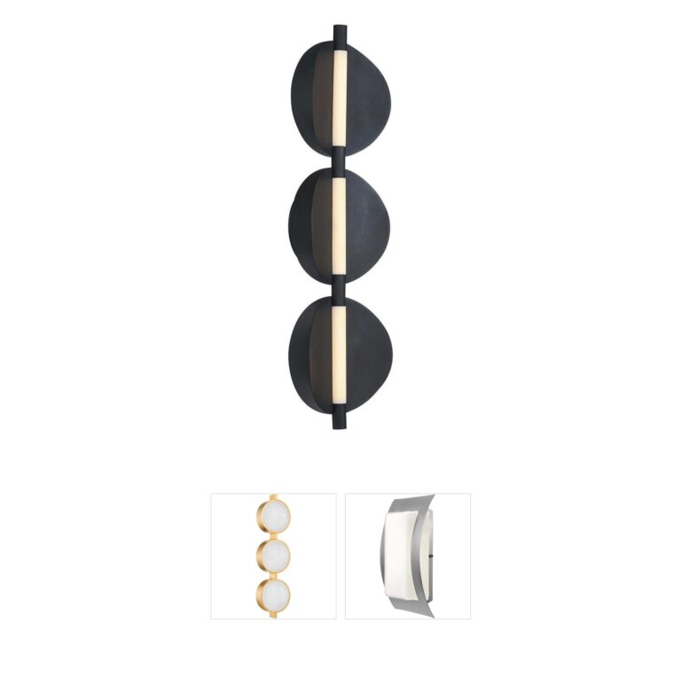 Arteriors Luna Linear Aluminum LED Sconce