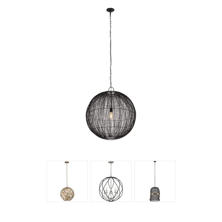 Innovations Lighting Oak Hill Matte Black Iron Pendant