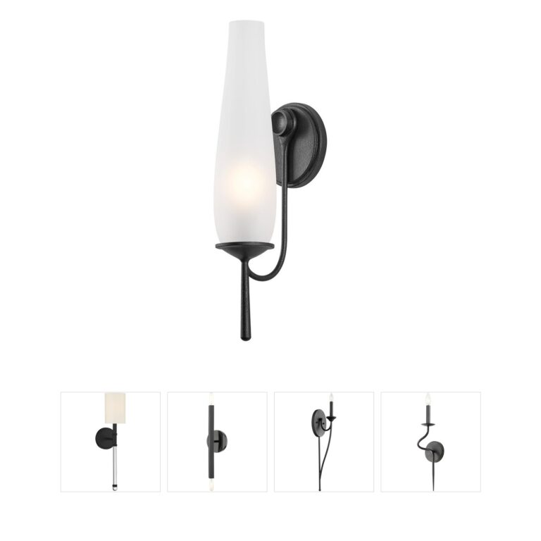 Troy Lighting Legacy Forged Iron Wall Sconce