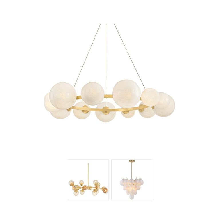 Hudson Valley Lighting Pacama Brass Chandelier