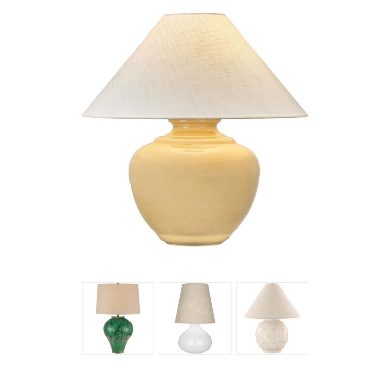 Hudson Valley Lighting French Ridge Ceramic Table Lamp