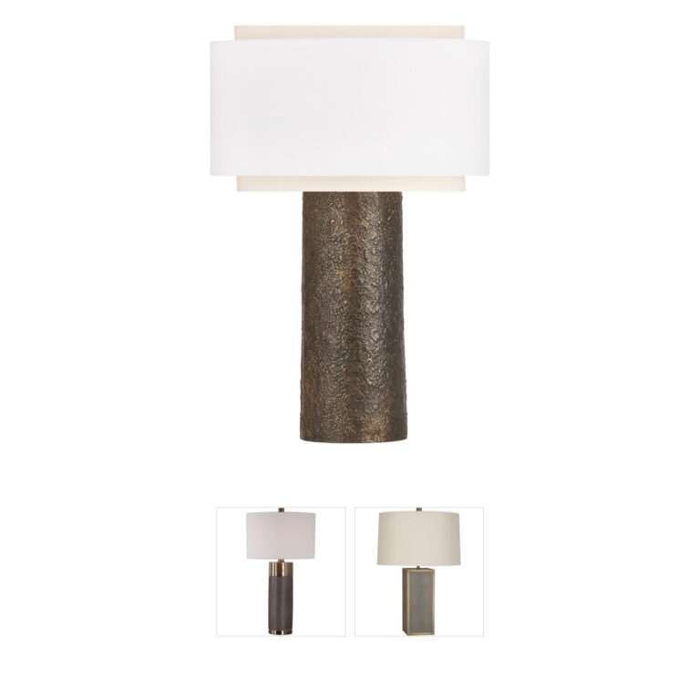 Hudson Valley Lighting Ashburton Bronze Aluminum Table Lamp