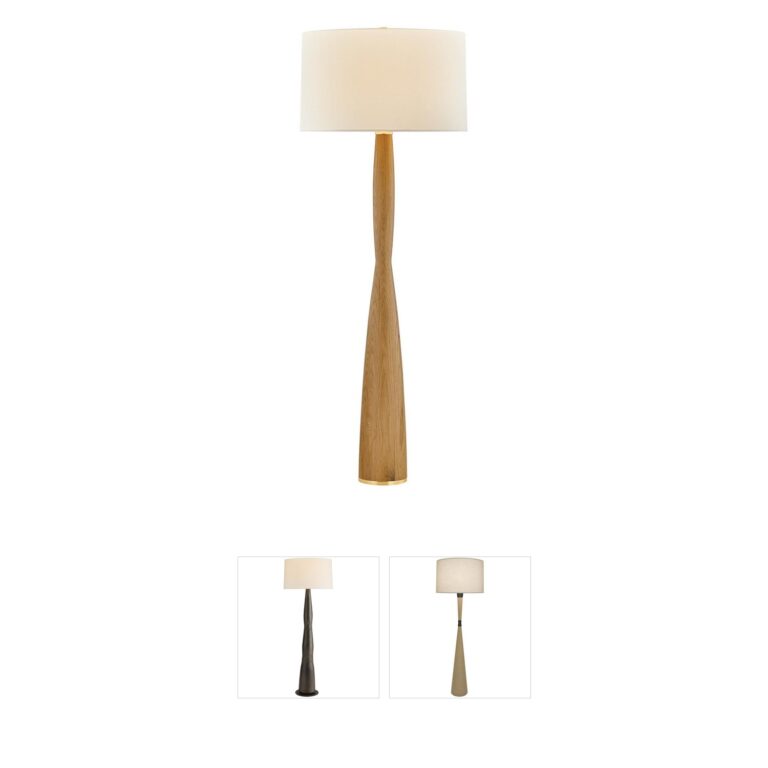 Hudson Valley Lighting Somers Chase Oak Floor Lamp