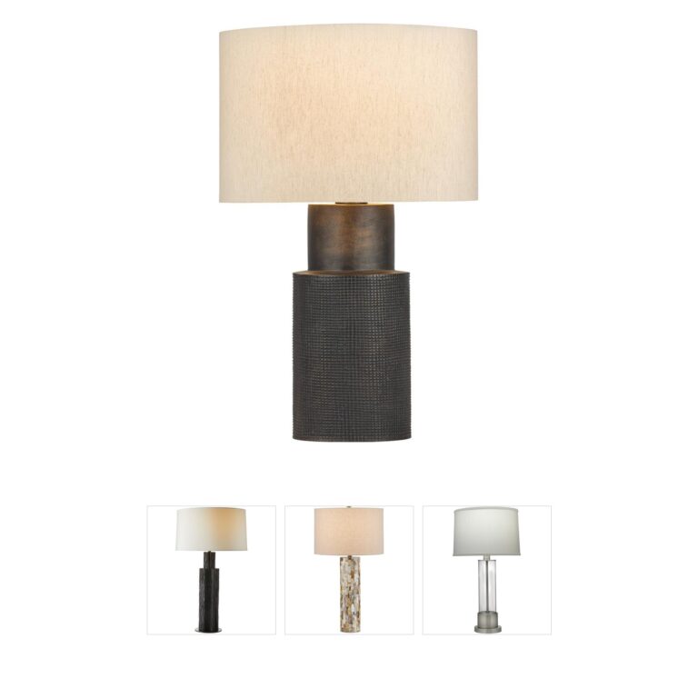 Hudson Valley Lighting Farmingdale Aluminum Table Lamp with Dimmer