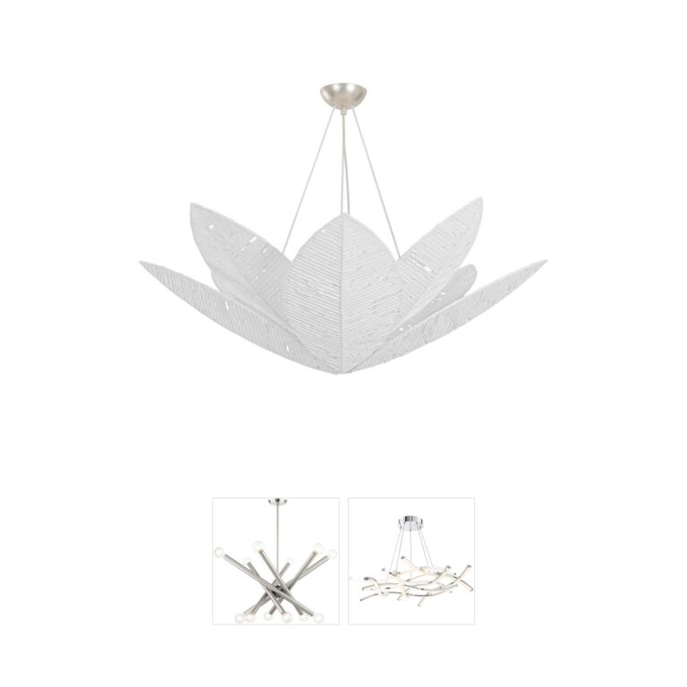 Corbett Lighting Azores Handmade Paper Chandelier