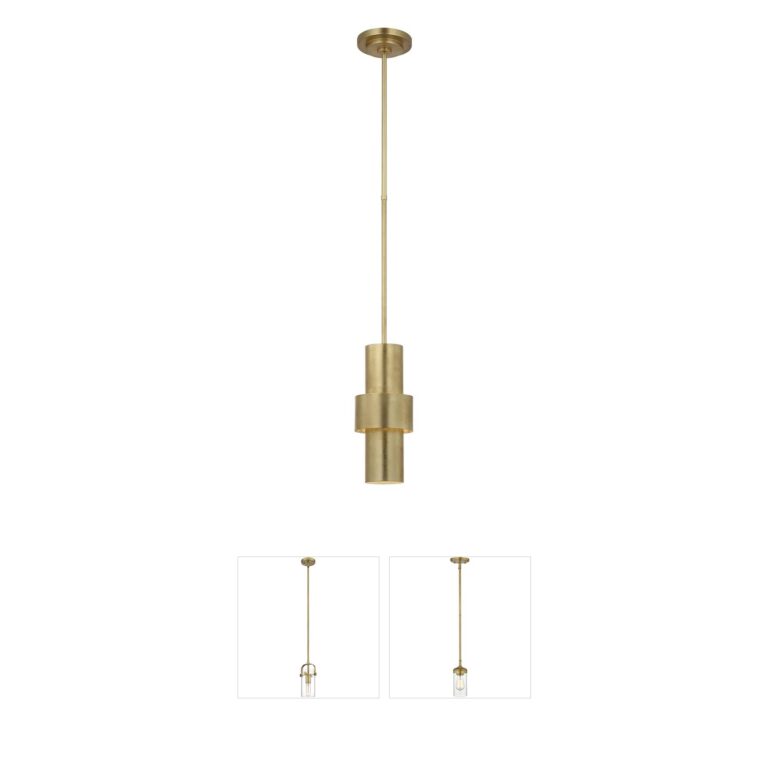 Visual Comfort Signature Collection Julie Neill Chalmette Layered Gild Pendant
