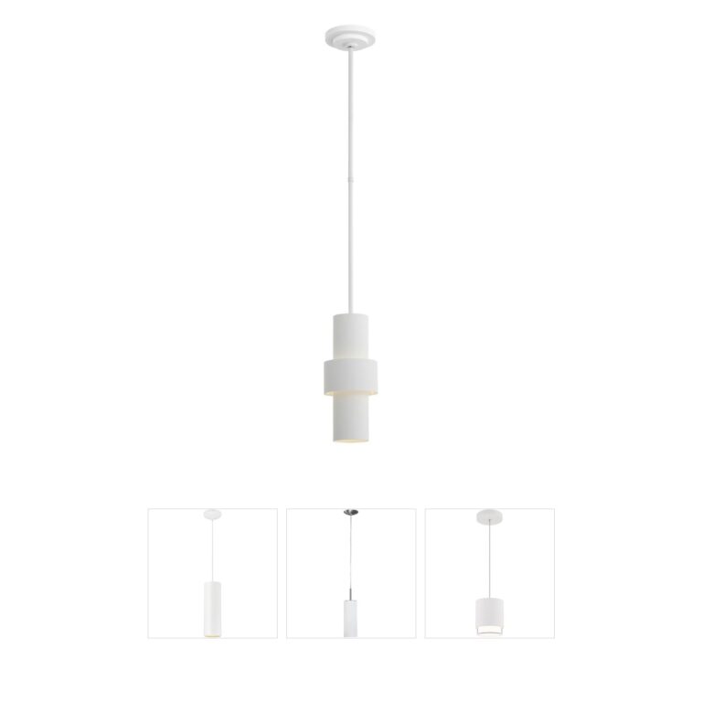 Visual Comfort Signature Collection Julie Neill Chalmette Plaster White Layered Pendant